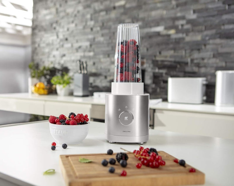 ZWILLING ENFINIGY Standmixer und Smoothie Maker, Mixer mit Edelstahl-Kreuzklinge & 600-Watt-Hochleis