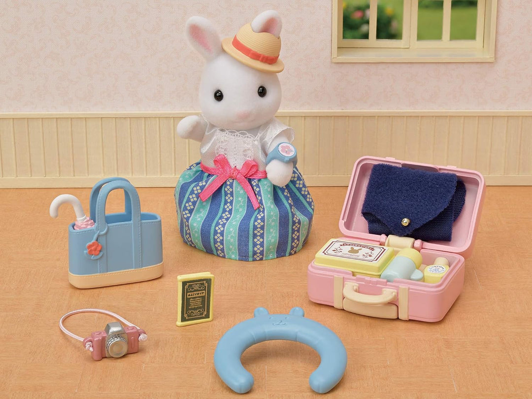 Sylvanian Families 5641 Grosses Reise Spielset mit Figur - Puppenhaus Spielset