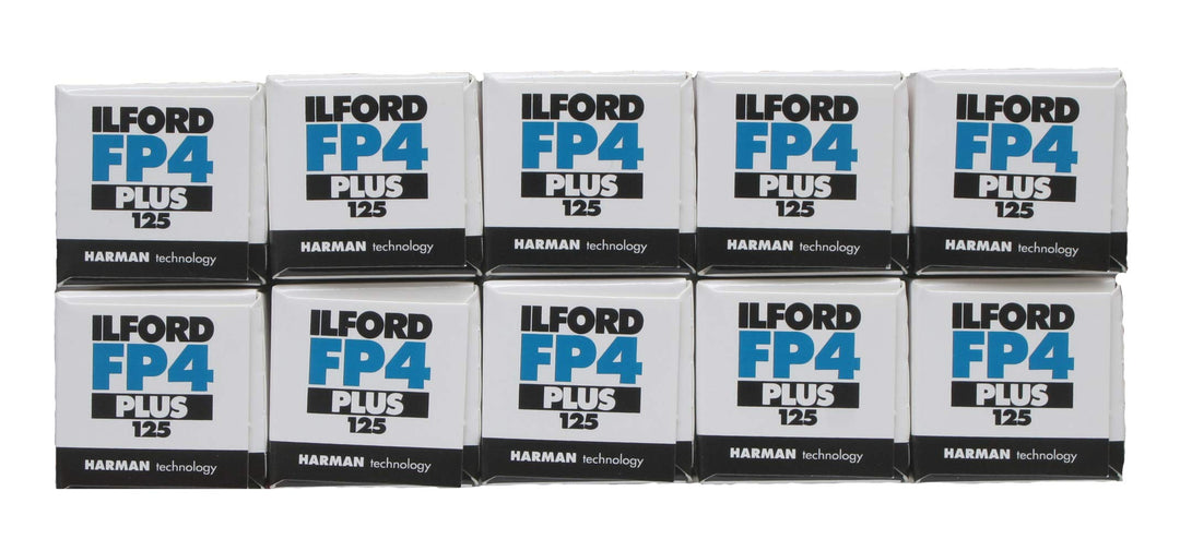 Ilford fp4 + schwarzweiss-Film, 120/125 ASA, grosspackung von 10 [Kamera]