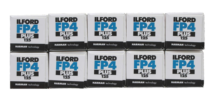 Ilford fp4 + schwarzweiss-Film, 120/125 ASA, grosspackung von 10 [Kamera]