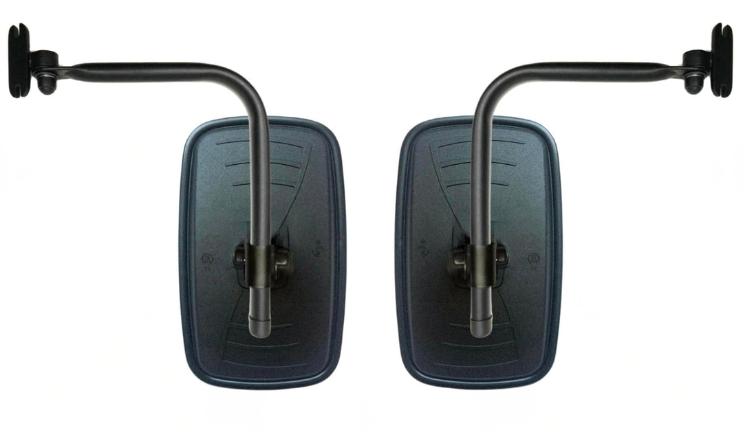 MelTruck® 2x Aussenspiegel Rückspiegel 233x145mm ø18 UNIVERSAL Traktor LKW m.Spiegelhalter