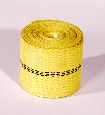 Diabolo Freizeitsport Fackel Docht Band 100mm 1m - feuerfestes Kevlarband für Feuerjonglage - Jongli