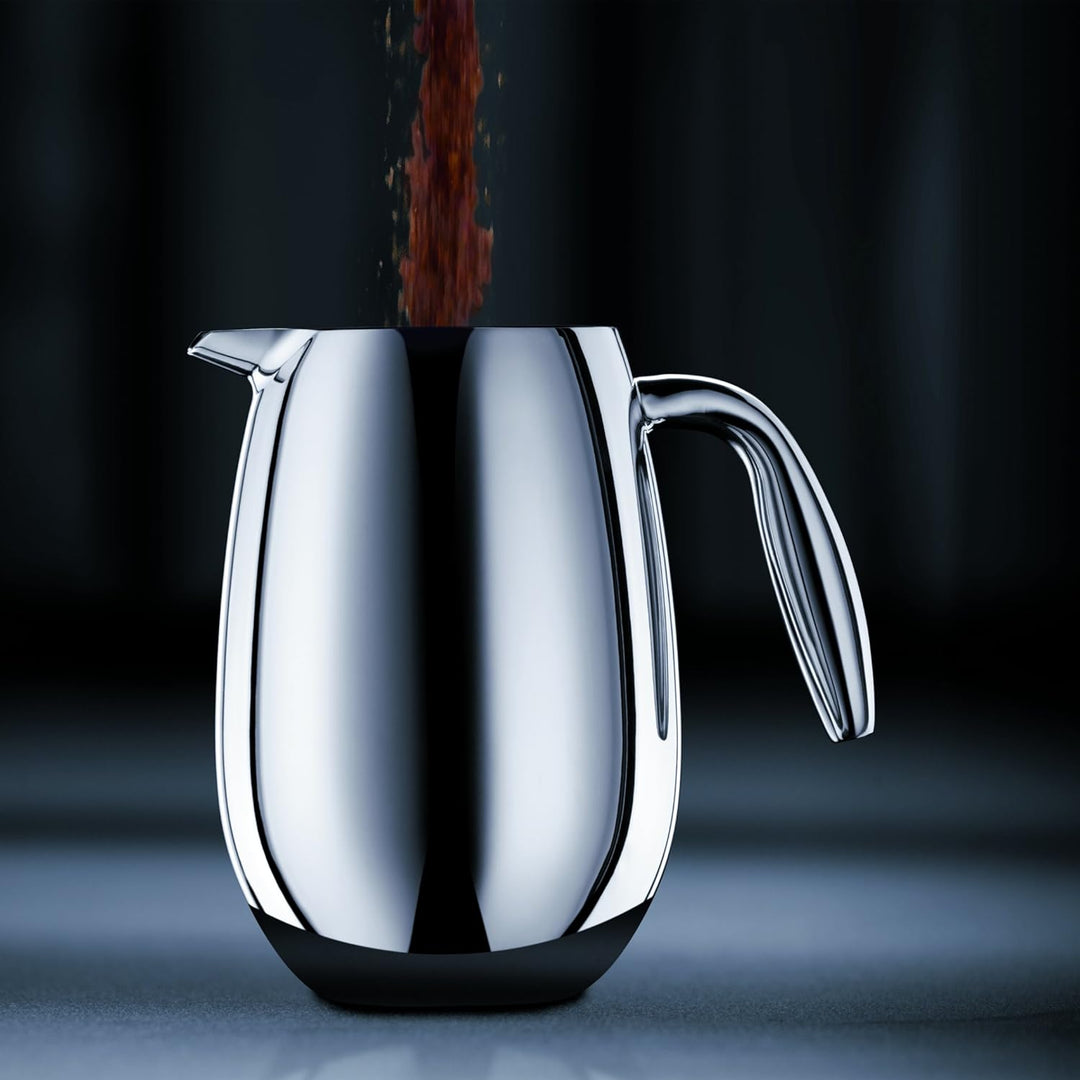 Bodum columbia Kaffeebereiter (Doppelwandig, Edelstahl, Spülmaschinengeeignet, 0,5 liters) glänzend,