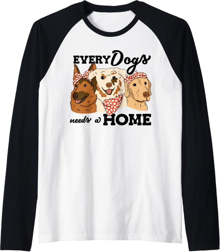 Jeder Hund braucht ein Zuhause, ein Tierheim, ein Obdachloser Hund Raglan