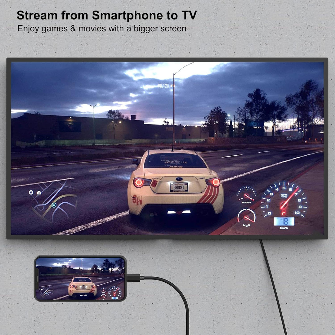 BENFEI USB C auf HDMI Kabel 4K 1,8m, 5 Stück Typ C auf HDMI Kabel [kompatibel Thunderbolt 3/4] für i