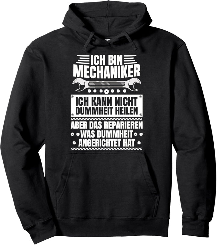 Mechaniker Schrauber Geschenk Tuning KFZ Handwerker Auto Pullover Hoodie