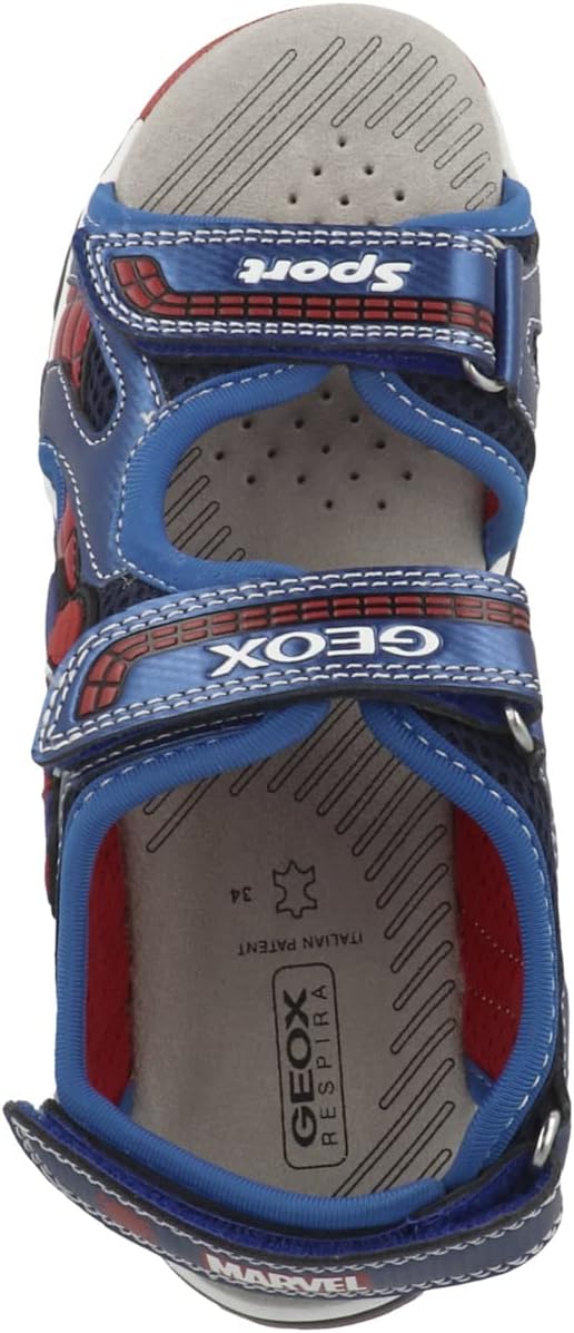 Geox Jungen J Android Boy Sandal 31 EU Navy Royal, 31 EU Navy Royal