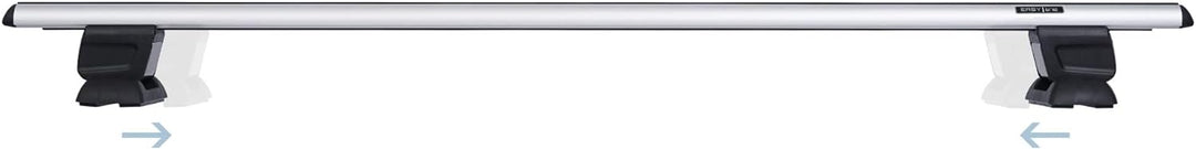 Kompletter Aluminium-Dachträger Easy Line Expert 135 cm für Ford S-max MPV 2006-2015 mit Befestigung