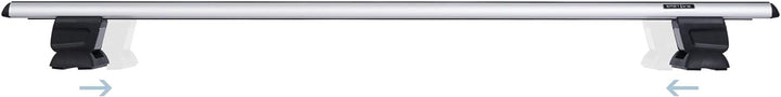 Kompletter Aluminium-Dachträger Easy Line Expert 135 cm für Ford S-max MPV 2006-2015 mit Befestigung