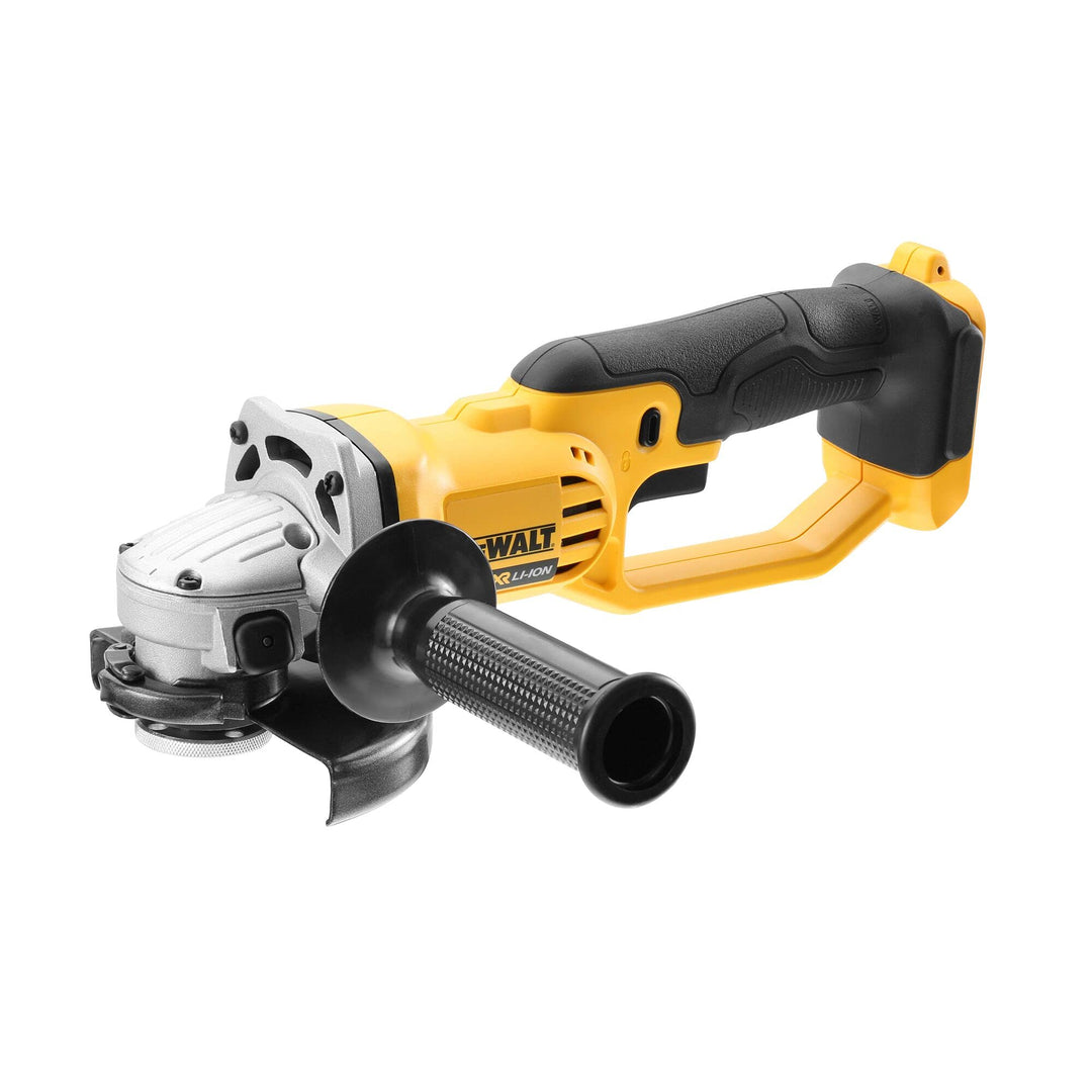 Dewalt 18 Volt Akku-Winkelschleifer DCG412N (Scheiben-ø: 125 mm, flaches Getriebegehäuse zum Einsatz