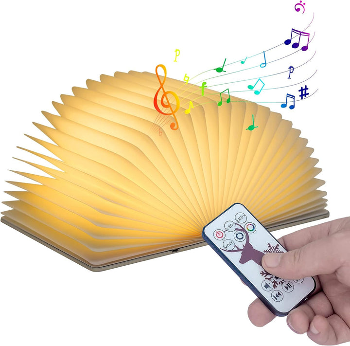 QXMGCBOK 3D Drachen geformte Relief Bluetooth Buch Lautsprecher, Nachtlicht, 3W tragbare drahtlose B