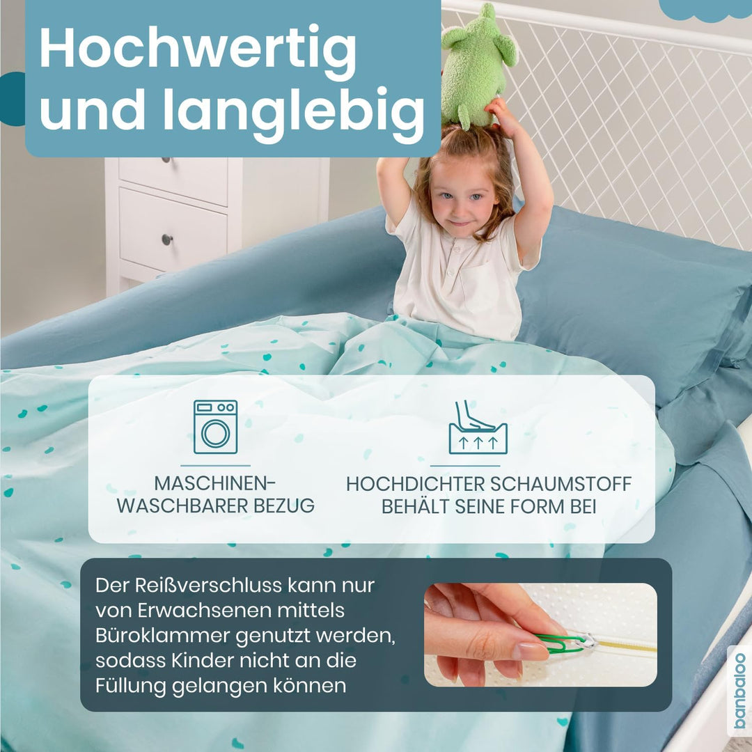 BANBALOO – Bettkantenschutz, Sicherheitsgeländer für Kinderbett, Bettsicherung und Rausfallschutz,ru