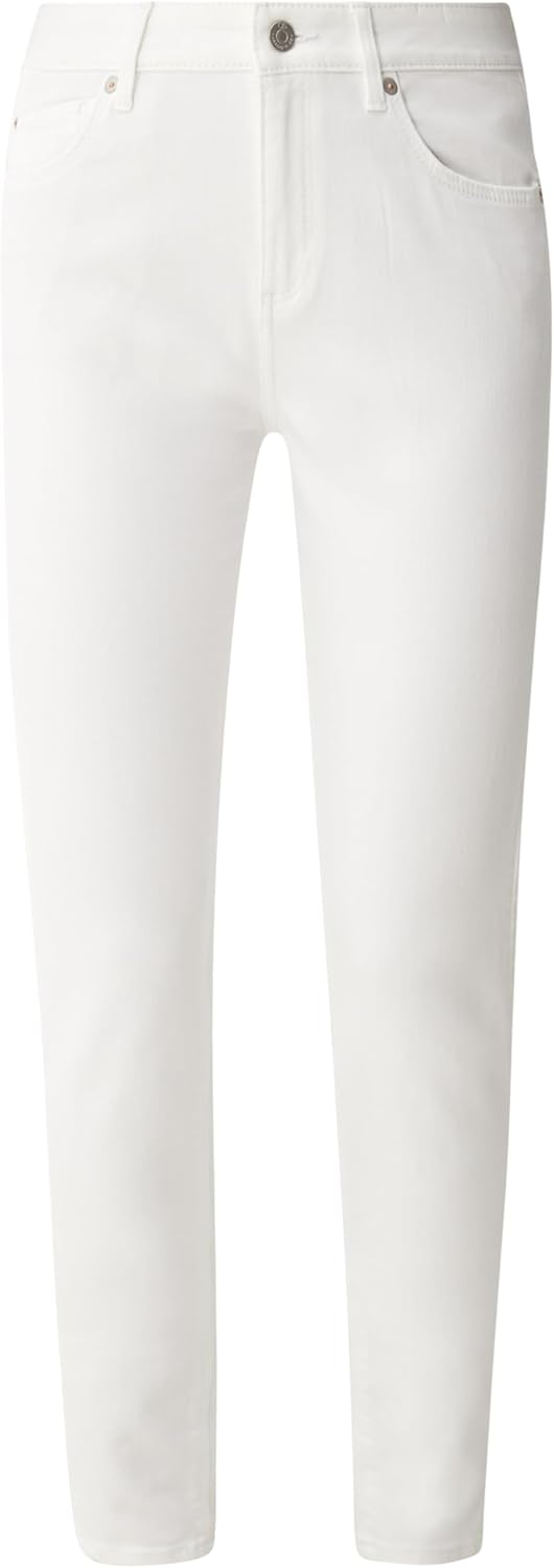 Q/S by s.Oliver Damen Jeans-Hose, Skinny Leg 34W / 32L Weiss, 38W / 30L