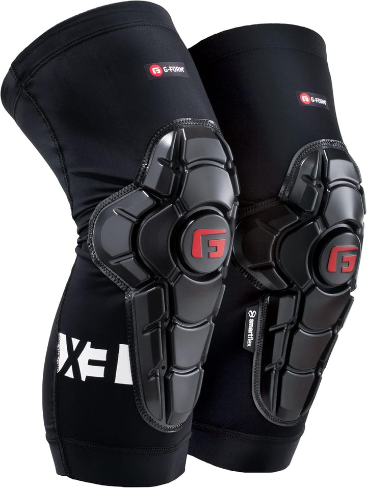 G-Form Pro-X3 Mountainbike Knieschützer - Knieschoner für Männer und Frauen - Schwarz, Jugend S/M