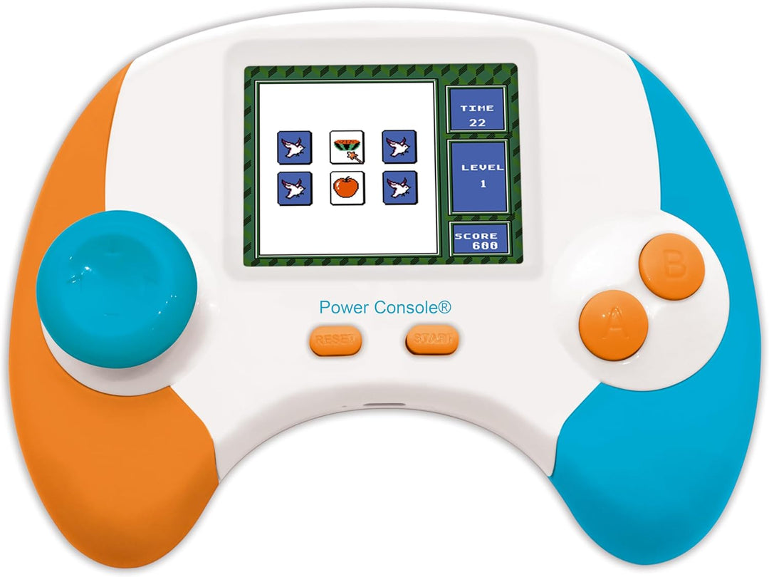 LEXIBOOK - Console éducative bilingue Français/anglais - Avec écran LCD 2,8 pouces - orange/bleu -JC