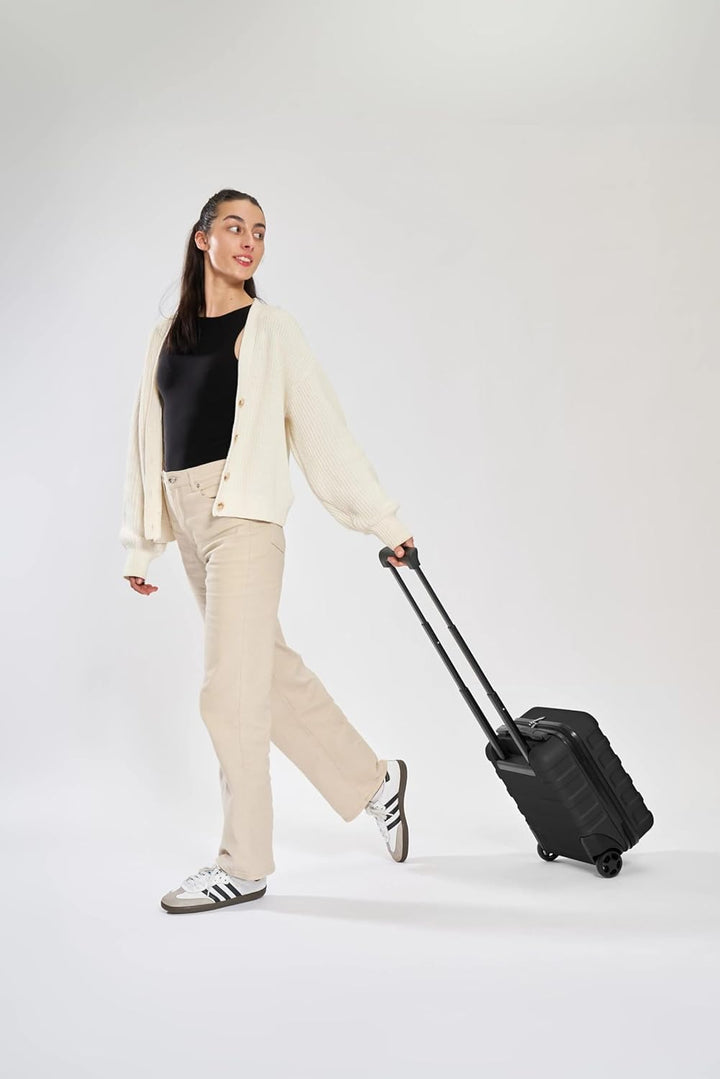 Cabin Max Anode Hartschalen Trolley 40x30x20 cm | 24L Handgepäck Koffer für Ryanair & Wizz Air Unter