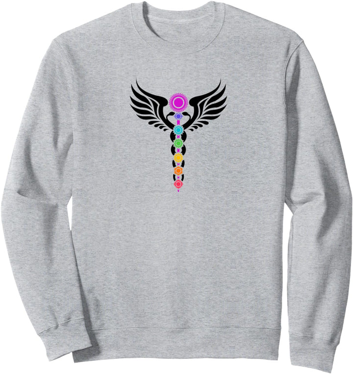 Caduceus, Kundalini, Yoga, Spiritualität, Buddhismus, Sweatshirt