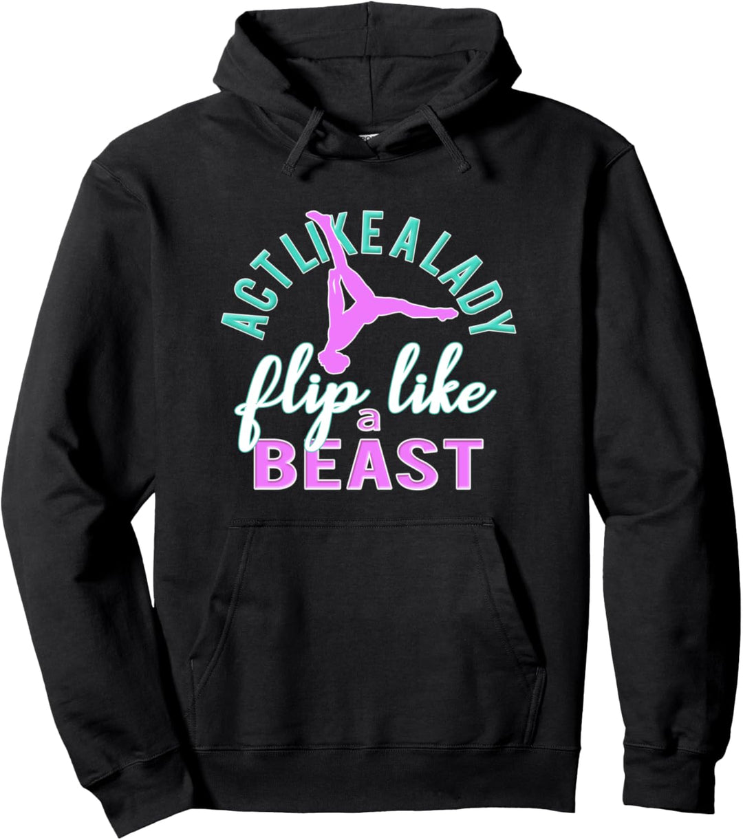 Beste niedliche Liebe Gymnastik Handstand Flip Geschenk Pullover Hoodie