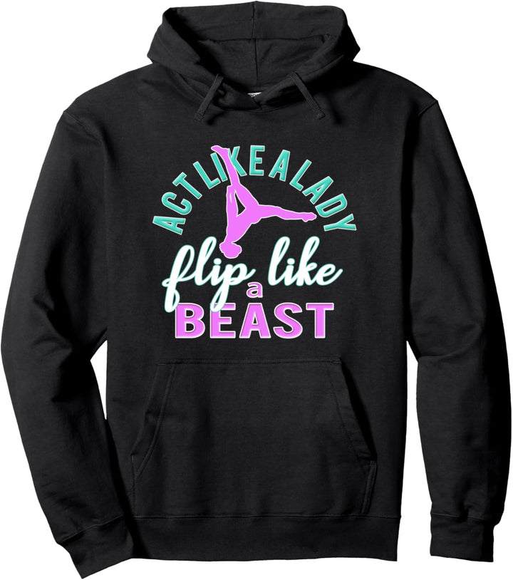Beste niedliche Liebe Gymnastik Handstand Flip Geschenk Pullover Hoodie