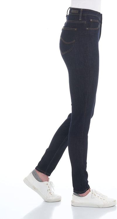 Lee Damen Scarlett High Jeans, Rinse Blue (L626sipj)
