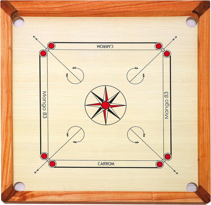 weiblespiele 04144 - Carrom Mango 83, Turnierausführung 83 cm, 83 cm