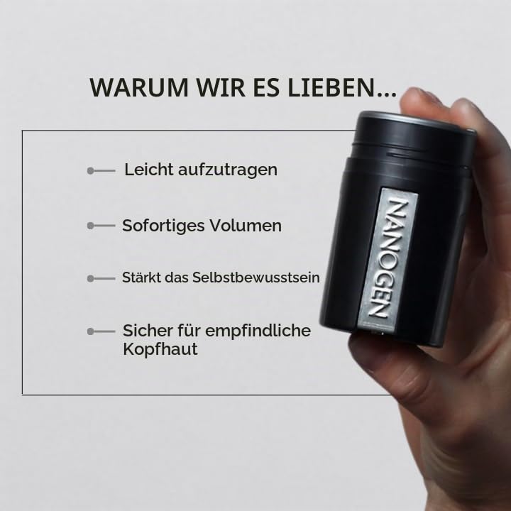 Nanogen Hair Thickening Fibres Light Brown 30g hellbraun 30g, hellbraun 30g