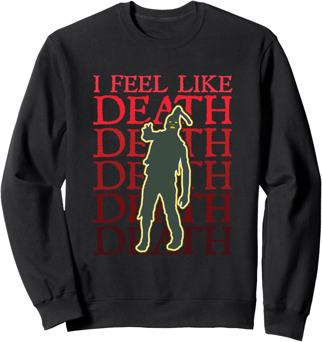Lustiger Zombie Lebendige Tote Tod Vintage Horror Halloween Sweatshirt