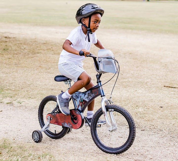 Huffy Jungen Star Wars Mandalorian Kinderfahrrad 16 Zoll, grau, 40,6 cm