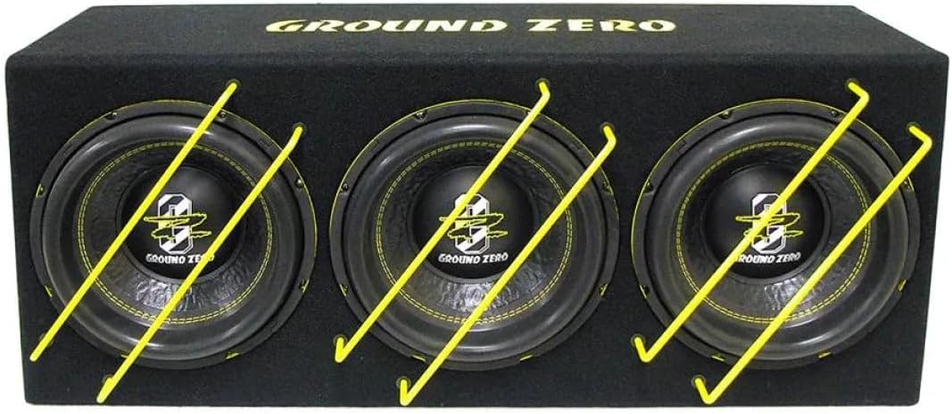 Ground Zero - Iridium GZIB 3.2500SPL - 10"" (25cm) Gehäusesubwoofer - Stück - 1500Watt