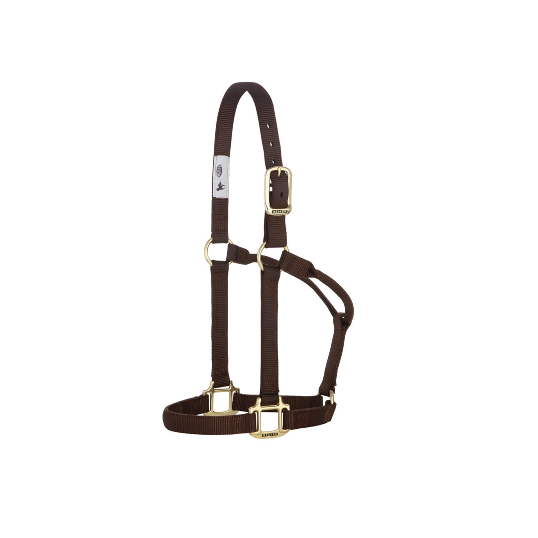 WEAVER Leather, Nicht verstellbares Halfter Braun Average Horse, Braun Average Horse