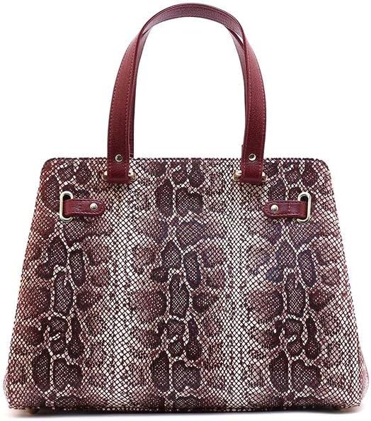 Julké Damen Handtasche ´Snakeskin Patterned´ aus Qualitäts-Ziegenleder