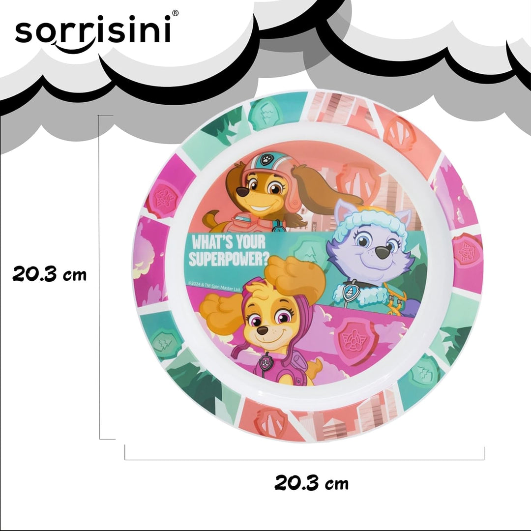Kindergeschirr set Paw Patrol, Wiederverwendbares geschirr Set, Kinder Essgeschirr, Microwaveable Ki
