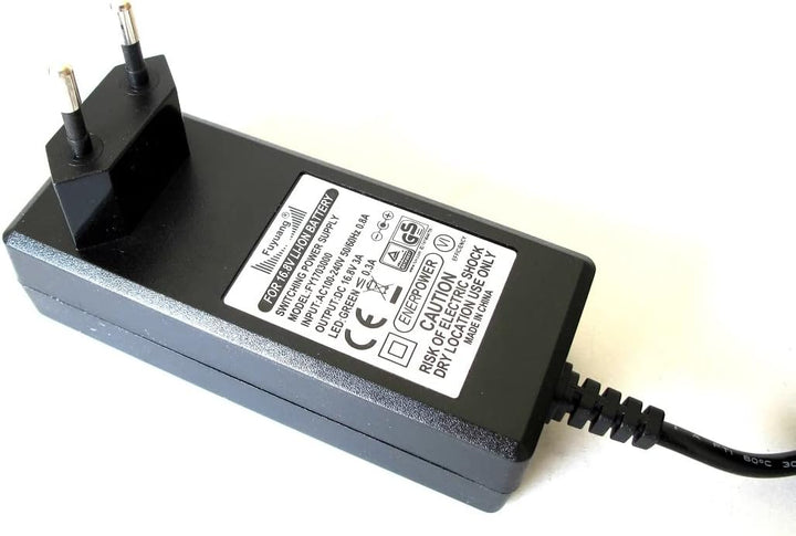 Enerpower Steck Ladegerät 4S für Li-Ion/Li-Po Akkus 14,4V-14,8V Rundstecker 3A (mit 8- Adapter), mit