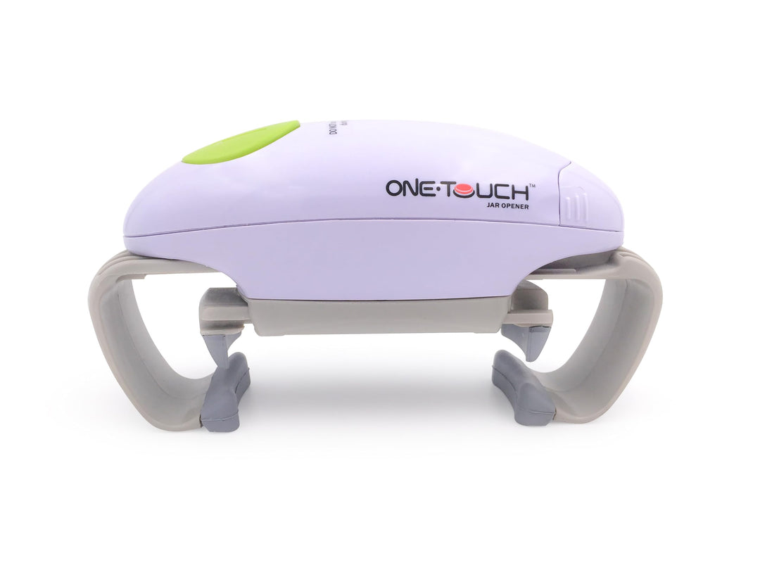 ONE TOUCH KC12 Elektrischer Glasöffner "Freihändig" - Mühelos per Knopfdruck auf den grünen Knopf -