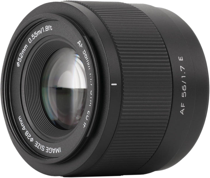 VILTROX 56mm f1.7 E Objektiv für Sony E-Mount 56mm F1.7 E Autofokus Grosse Blende Portrait APS-C Obj