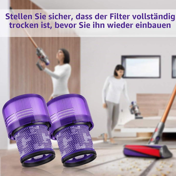 morpilot Filter für Dyson V11, 2 Pack Ersatzfilter für Dyson V11 V15 SV14 SV22 Absolute Animal Extra