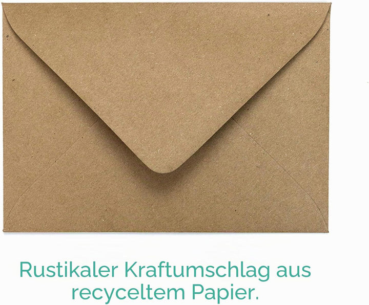 48 recycelte, umweltfreundliche, moderne Weihnachtskarten (Auf Englisch)