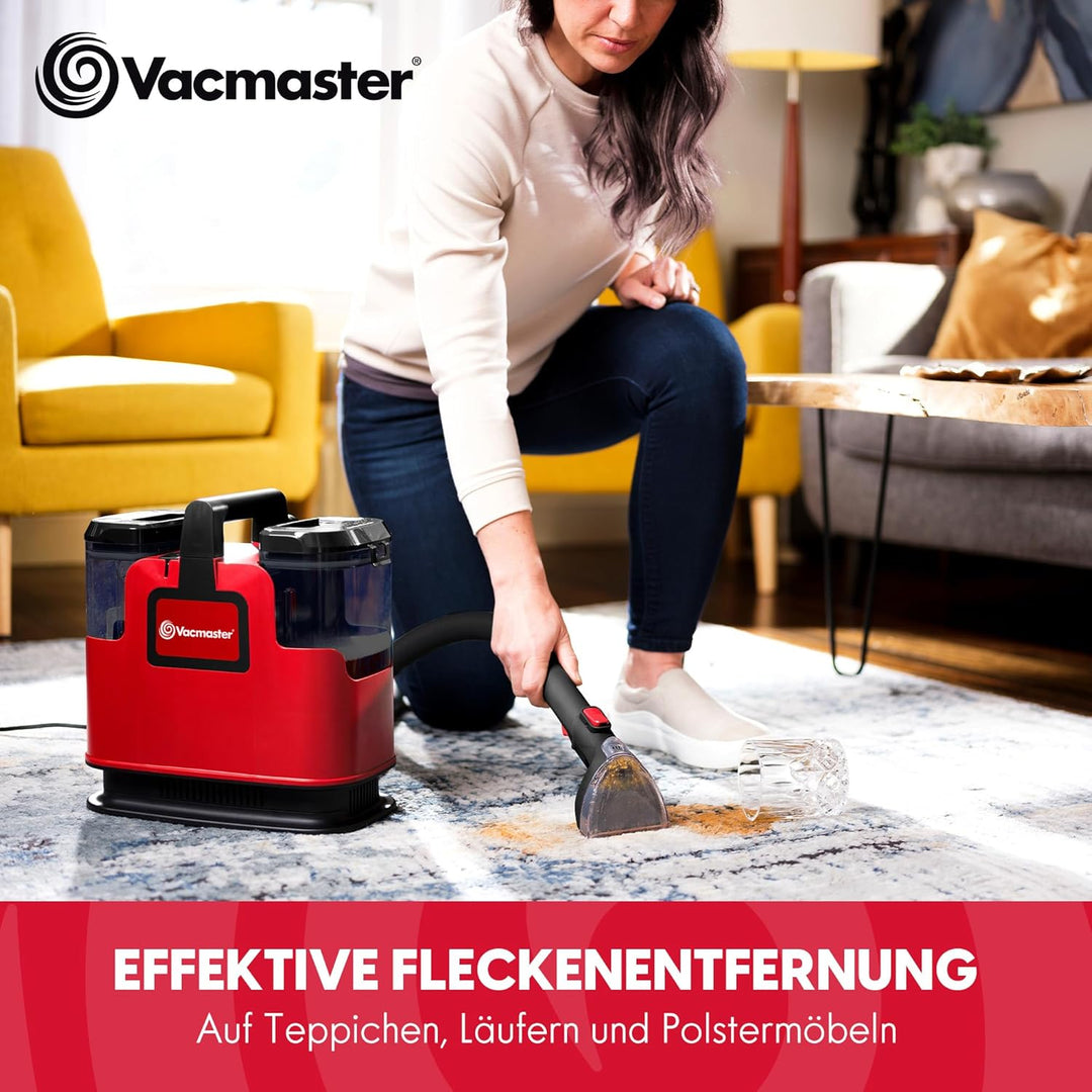 Vacmaster STMEUB01 Polsterreiniger Gerät und Nassauger 400W Waschsauger Teppichreiniger Textilreinig