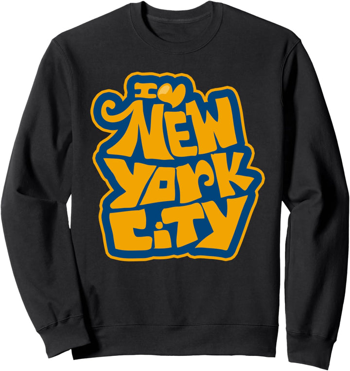 Ikonische NY New York City Retro-Typ NYC Touristen-Souvenirs Sweatshirt