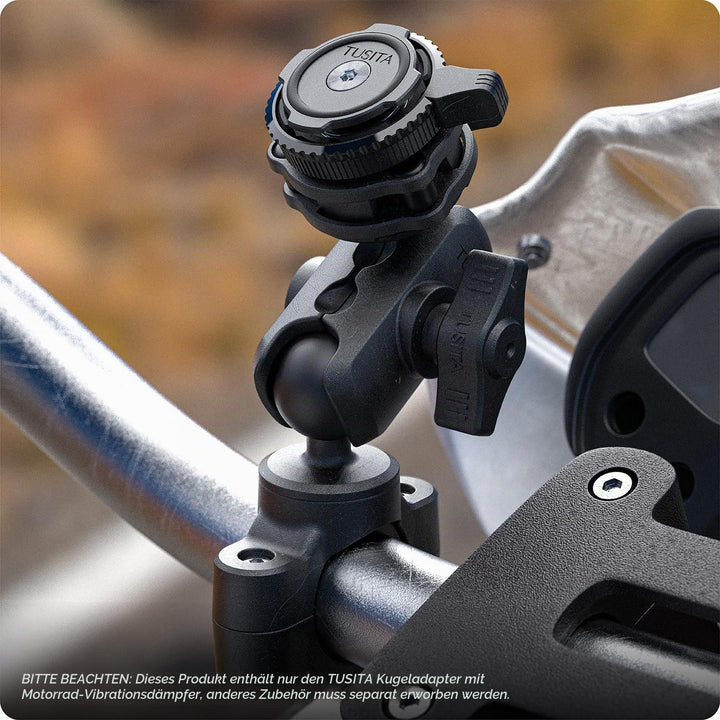 TUSITA Twist Lock 1" Kugel Adapter Halterung mit Vibrationsdämpfer