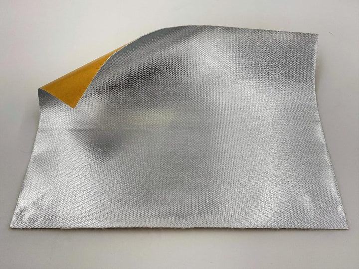 Silent Sport™ Hitzeschutzfolie selbstklebend/Hitzeschild/Heat Reflecting Foil (Packung mit 2) 24cm x
