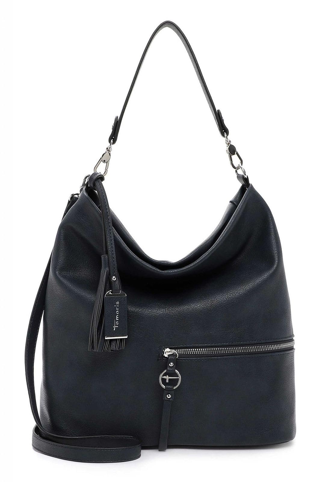 Tamaris Beutel TAS Nele 32802 Damen Handtaschen Uni Einheitsgrösse Blue 500, Einheitsgrösse Blue 500