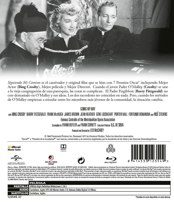 Going My Way (Region B), Blu-ray