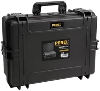 Perel Outdoor Koffer (B x H x T) 594 x 270 x 473mm Schwarz HC540SH245, mittel, Schwarz