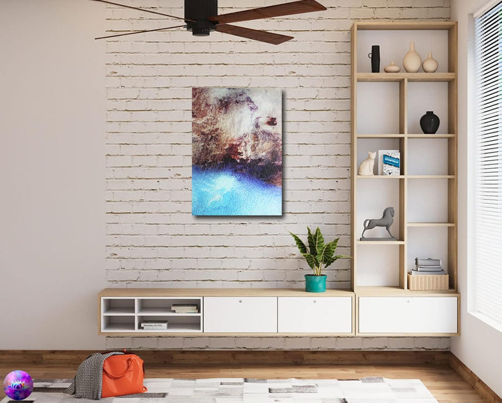 Original Gemälde Abstrakte Malerei Unikat - Strukturgemälde Acrylgemälde Moderne Kunst Wandkunst Hom
