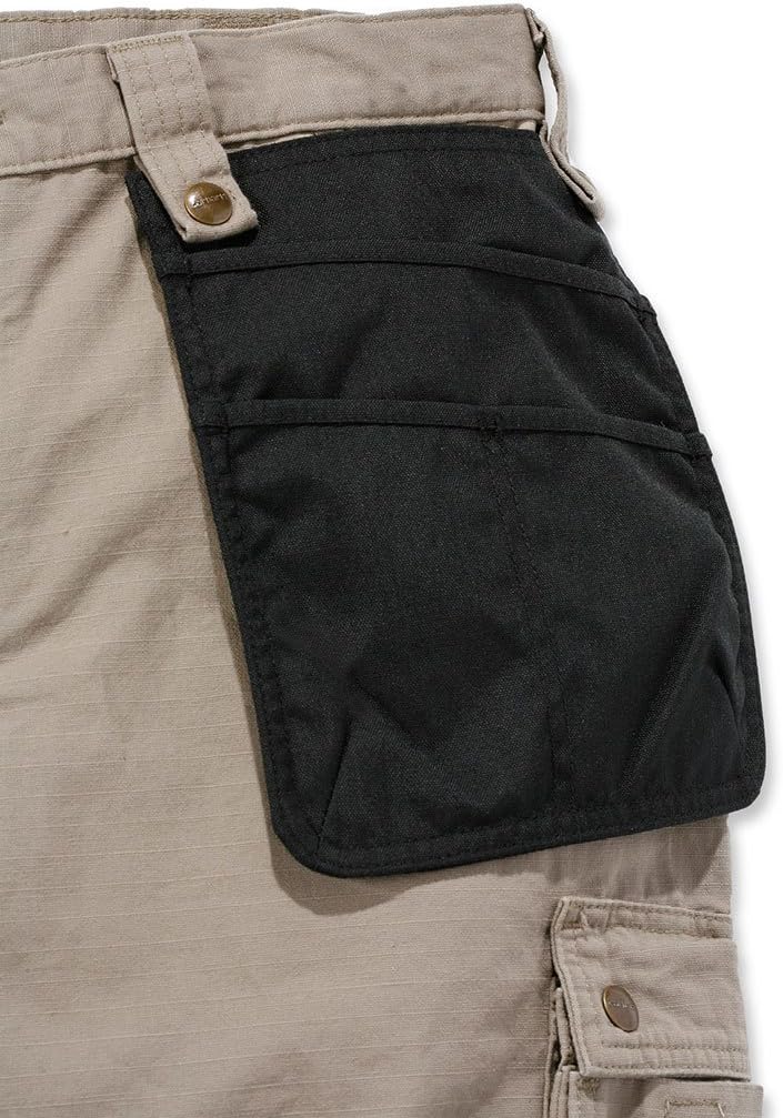 Carhartt Herren Ripstop-Hose mit Mehreren Taschen Hose (1er Pack) 32W / 28L Beige, 32W / 28L Beige