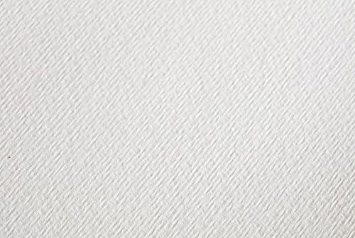 Clairefontaine 96461C Malblock, 4-seitig verleimt Aquarellpapier Grobkorn Torchon, Etival/Zellulose,