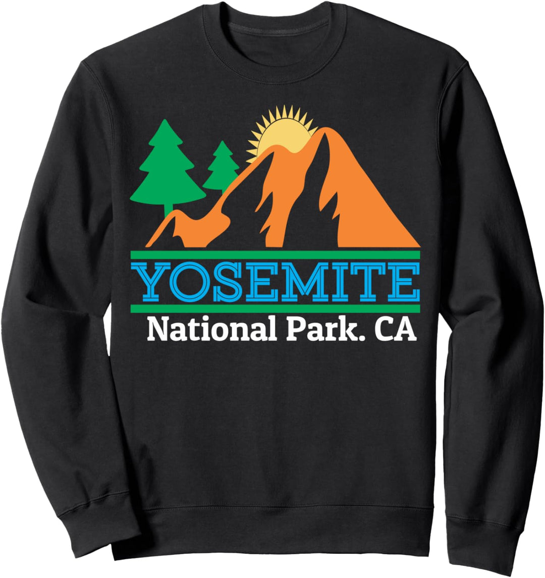National Park graphic Yosemite design Sweatshirt