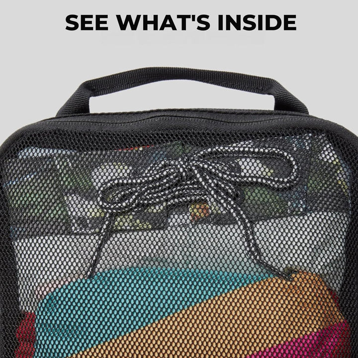 Gomatic Packing Cubes Kompressions-Gepäck-Organizer für Handgepäck, Koffer, Reisetaschen, Gross - Gr