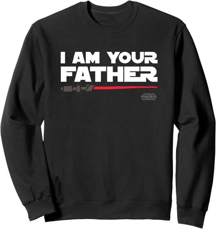 Star Wars Father Sabre White Sweatshirt